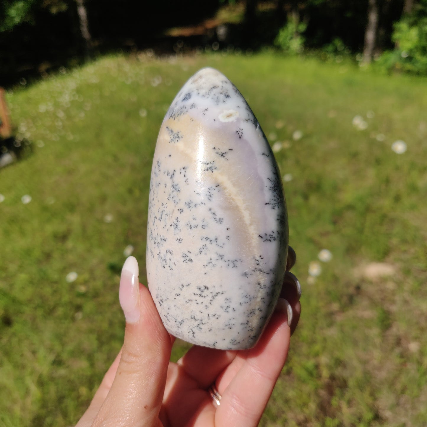 Purple Dendritic Opal Free Form (#1) - Simply Affinity