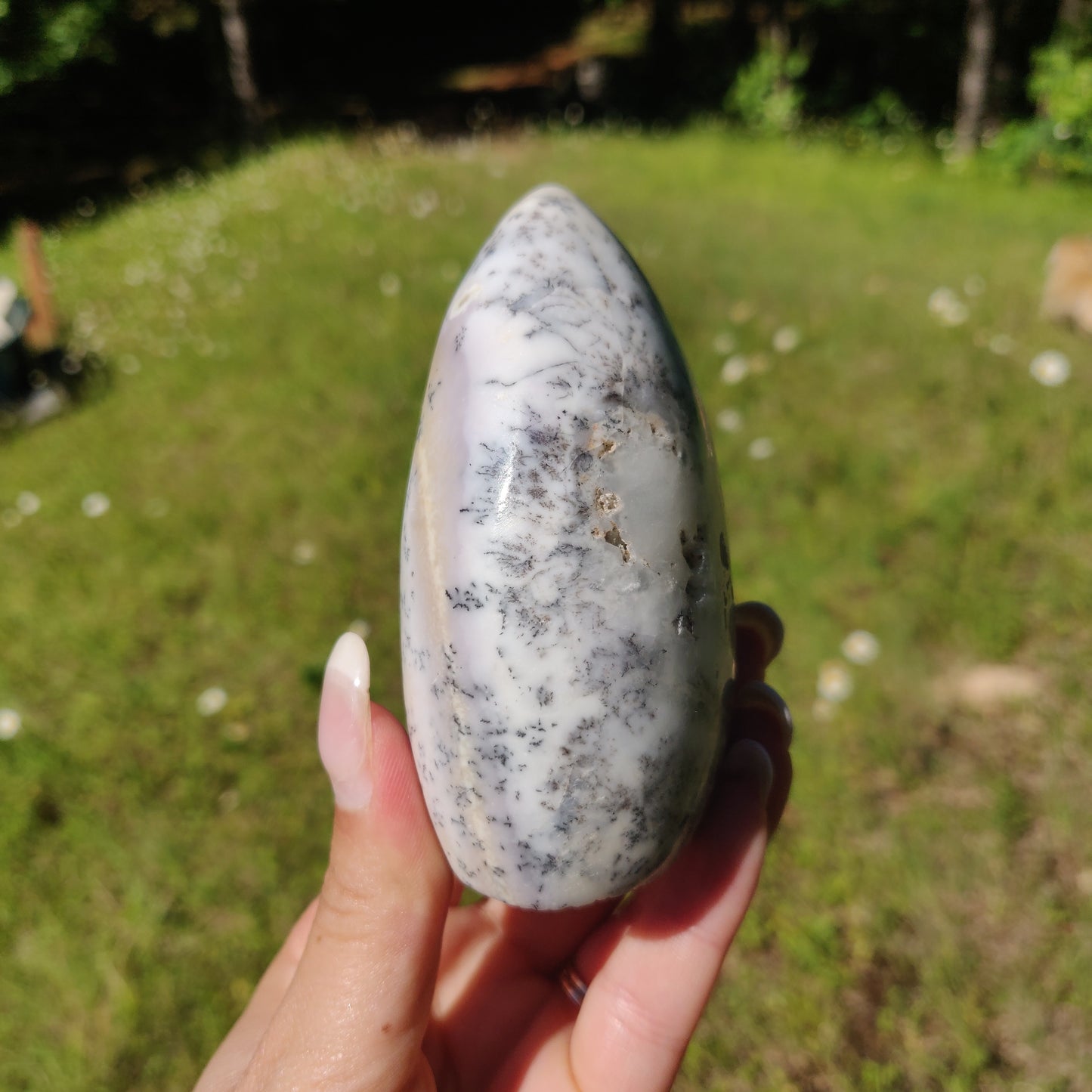 Purple Dendritic Opal Free Form (#1) - Simply Affinity
