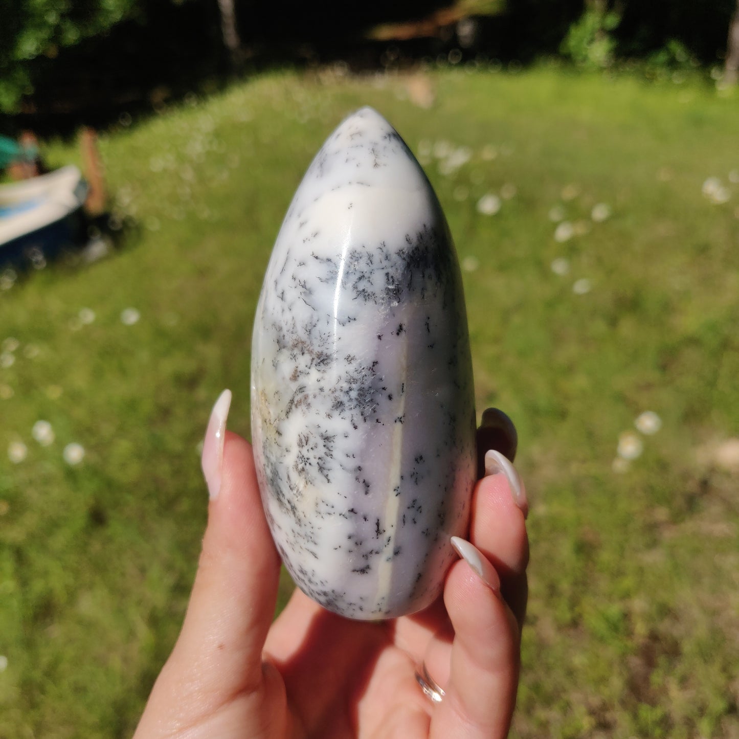 Purple Dendritic Opal Free Form (#1) - Simply Affinity