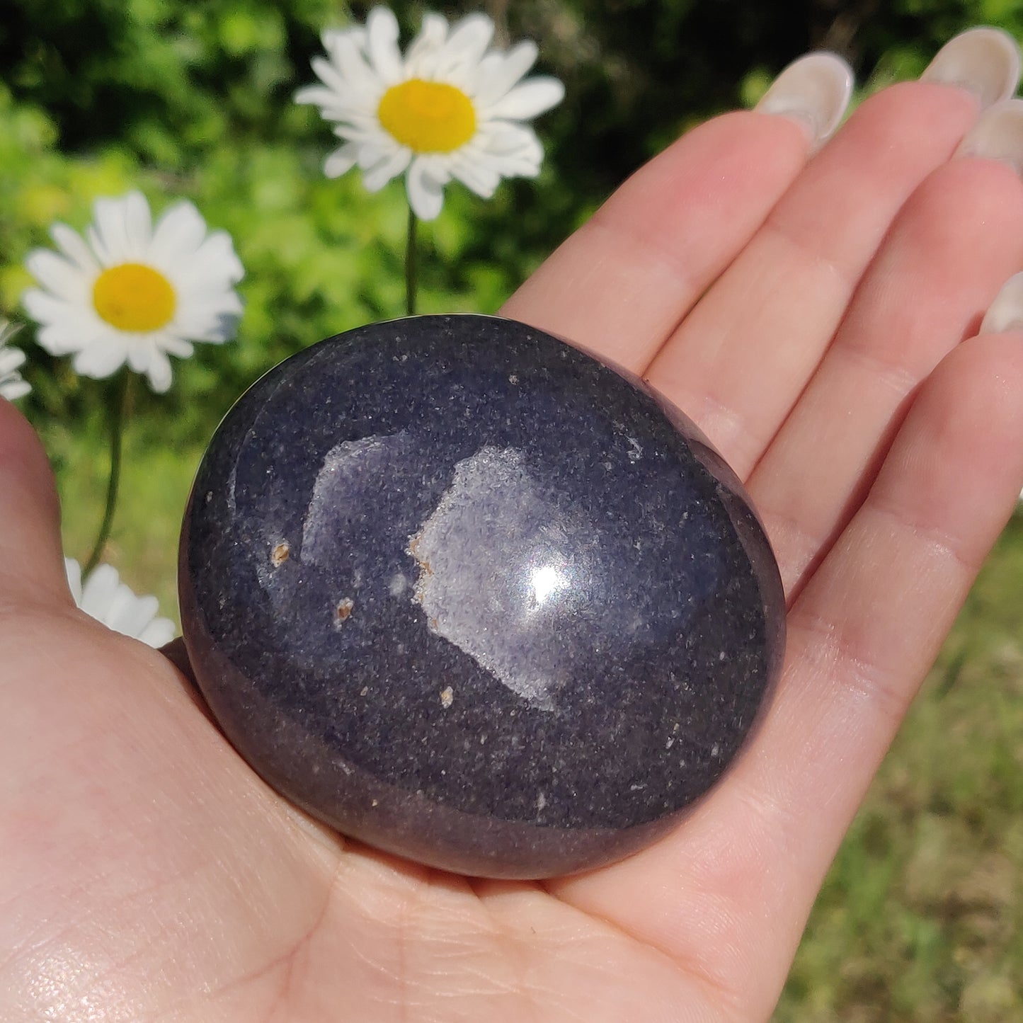 Lazulite Palm Stone (#1) - Simply Affinity