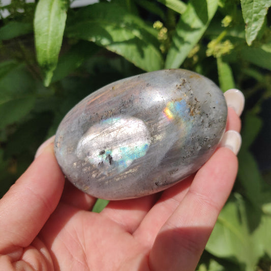 Labradorite Palm Stone (#317) - Simply Affinity