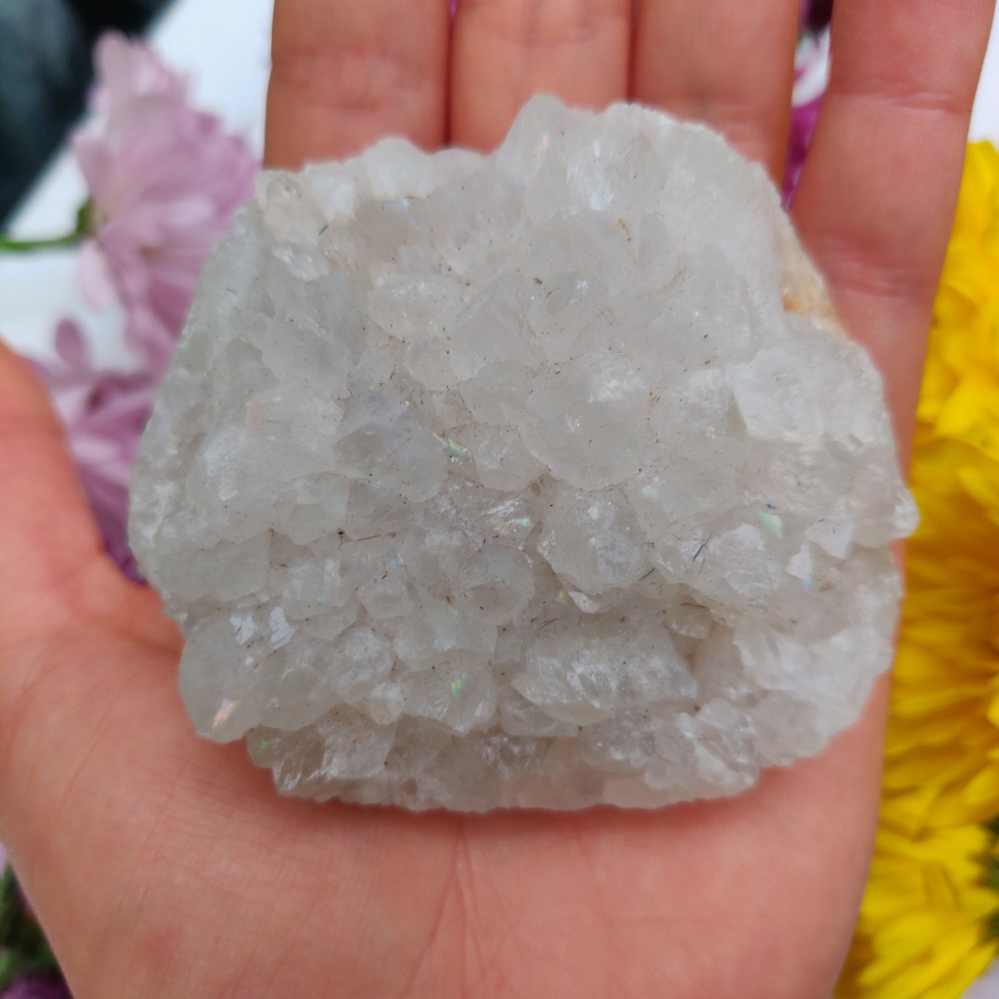 Anandalite Cluster, Natural Aurora Quartz Cluster (#2) - Simply Affinity
