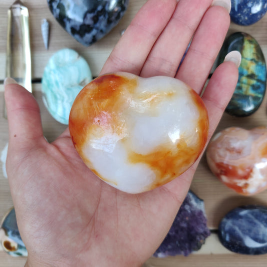 Carnelian Heart (#7) - Simply Affinity