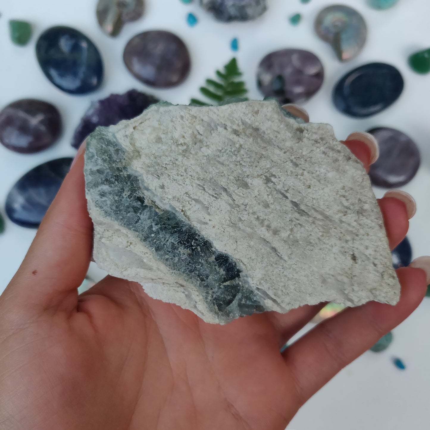 Raw Cubic Fluorite Cluster (#10) - Simply Affinity