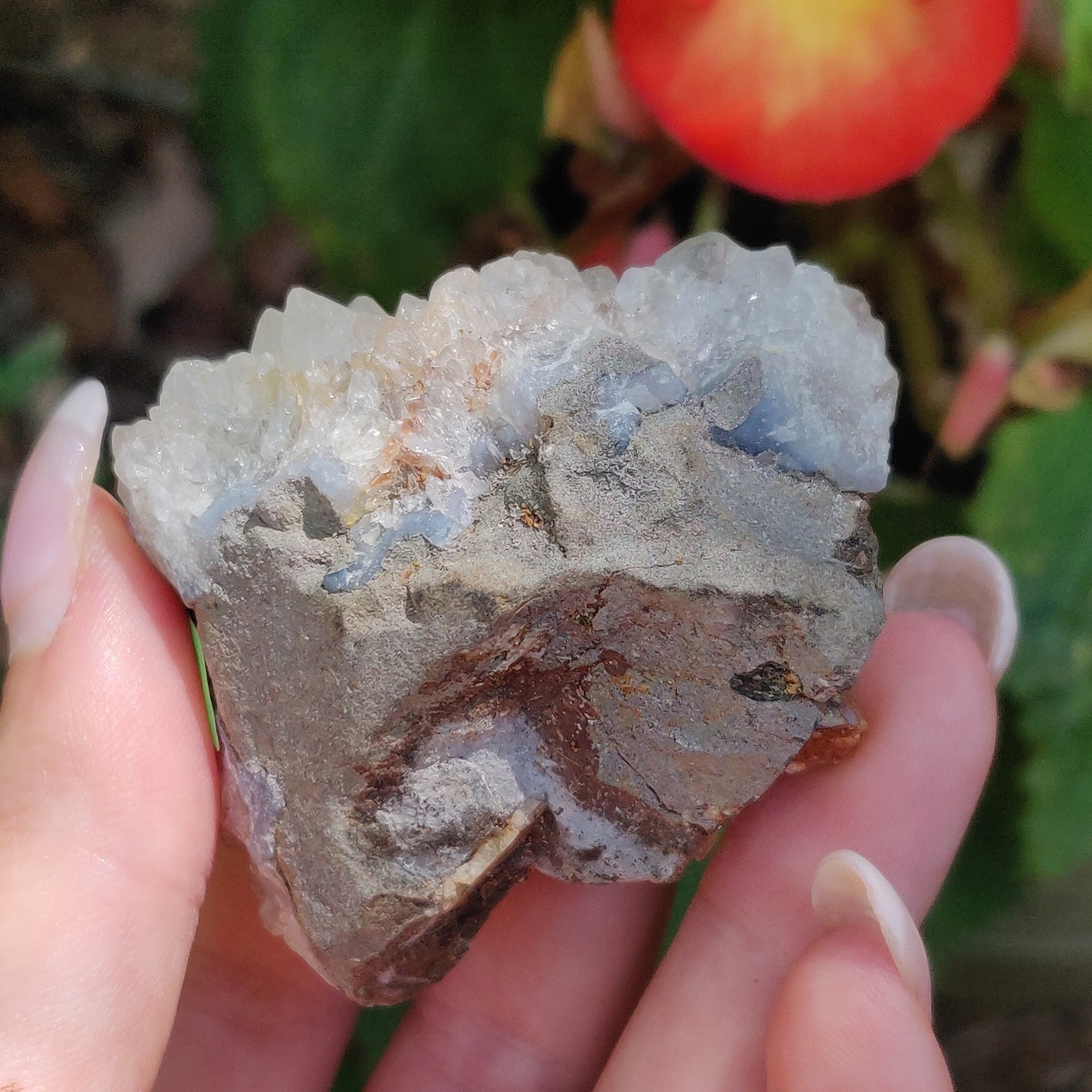 Anandalite Cluster, Natural Aurora Quartz Cluster (#13) - Simply Affinity