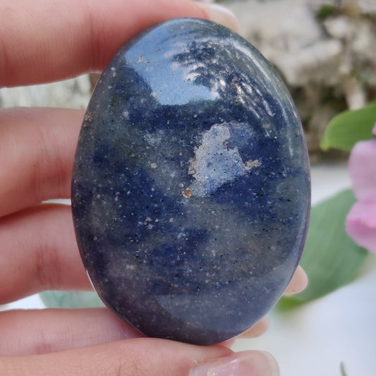 Lazulite Palm Stone (#8) - Simply Affinity