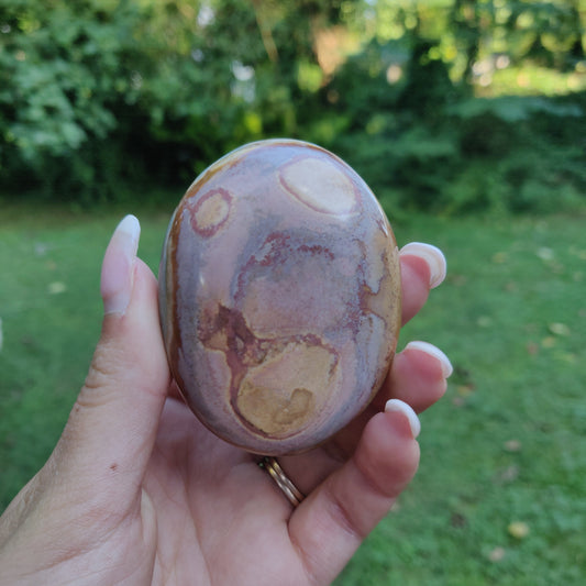 Polychrome Jasper Palm Stone (#19) - Simply Affinity