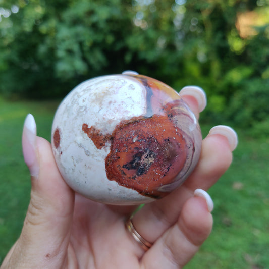 Polychrome Jasper Palm Stone (#20) - Simply Affinity