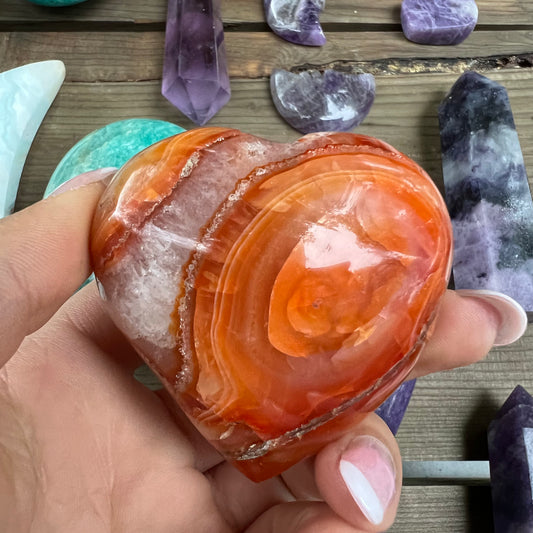 Carnelian Heart (#5) - Simply Affinity