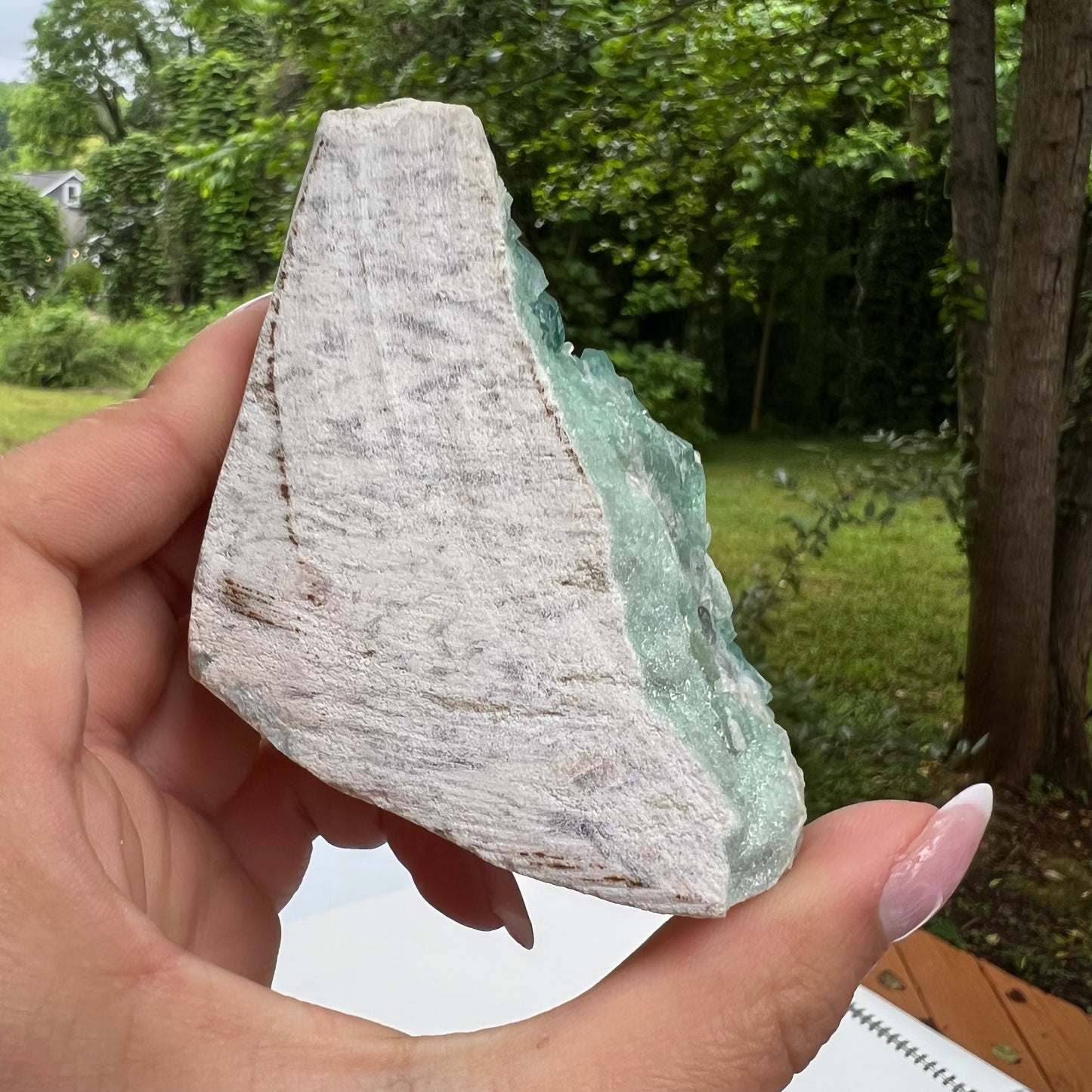 Raw Cubic Fluorite Cluster (#11) - Simply Affinity