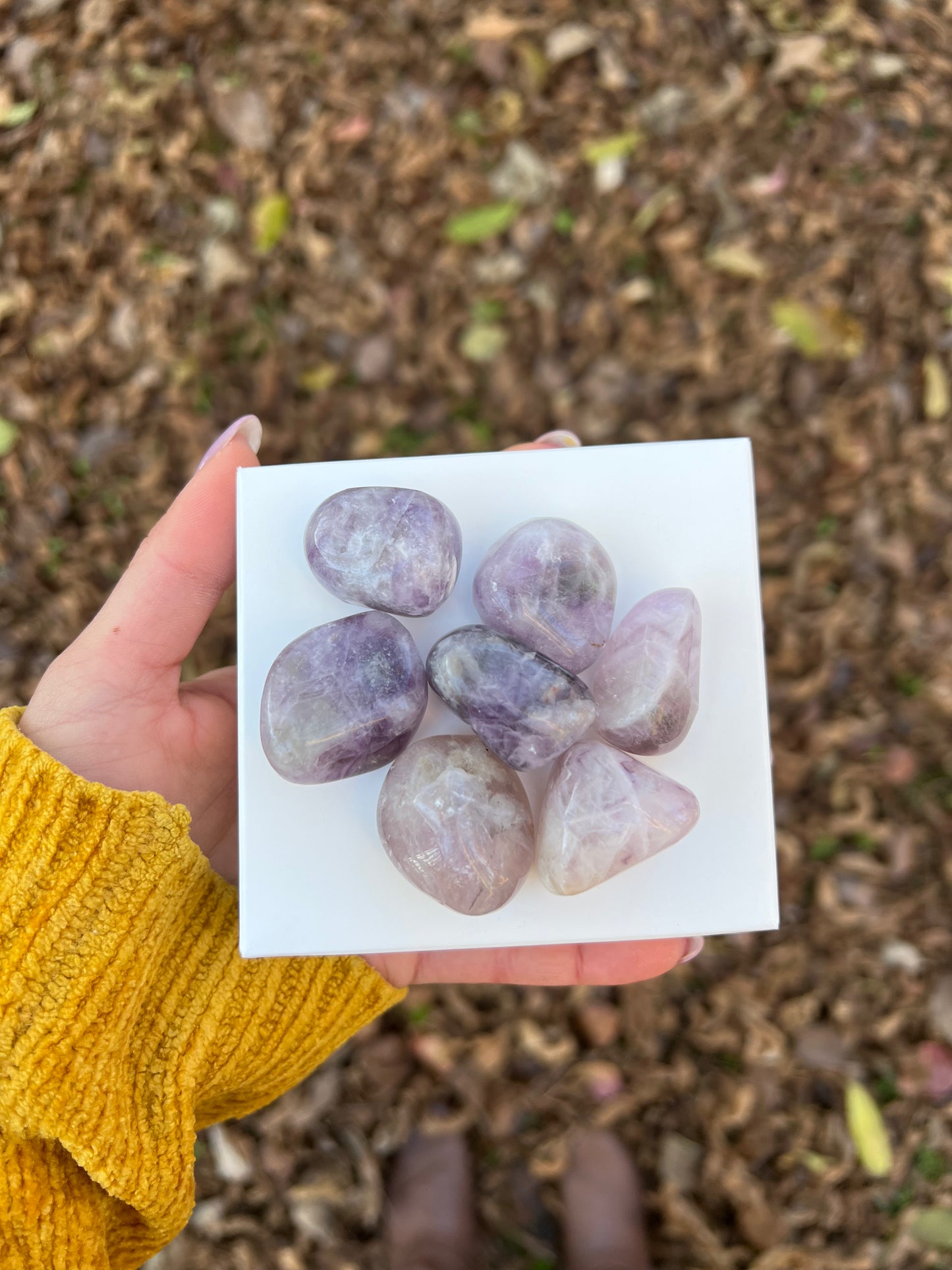 Fluorite Tumble Stone (1 piece intuitively chosen) - Simply Affinity
