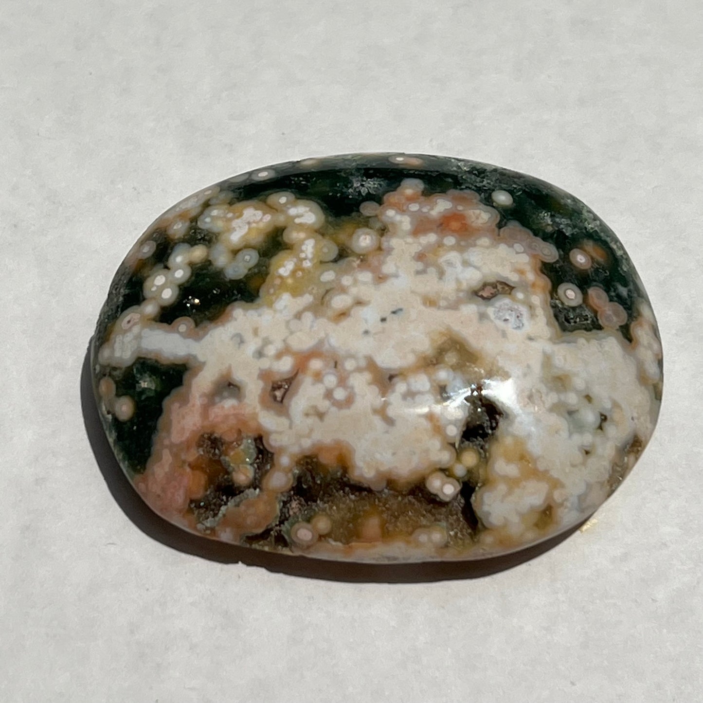 Ocean Jasper Palm Stone (#25e) - Simply Affinity