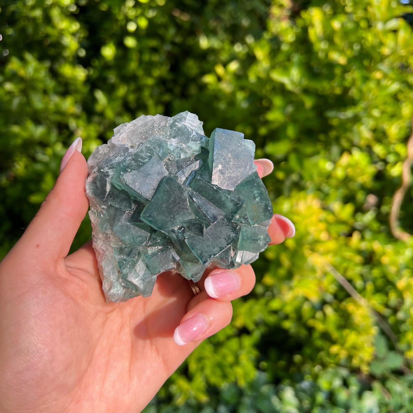 Raw Cubic Fluorite Cluster (#12) - Simply Affinity