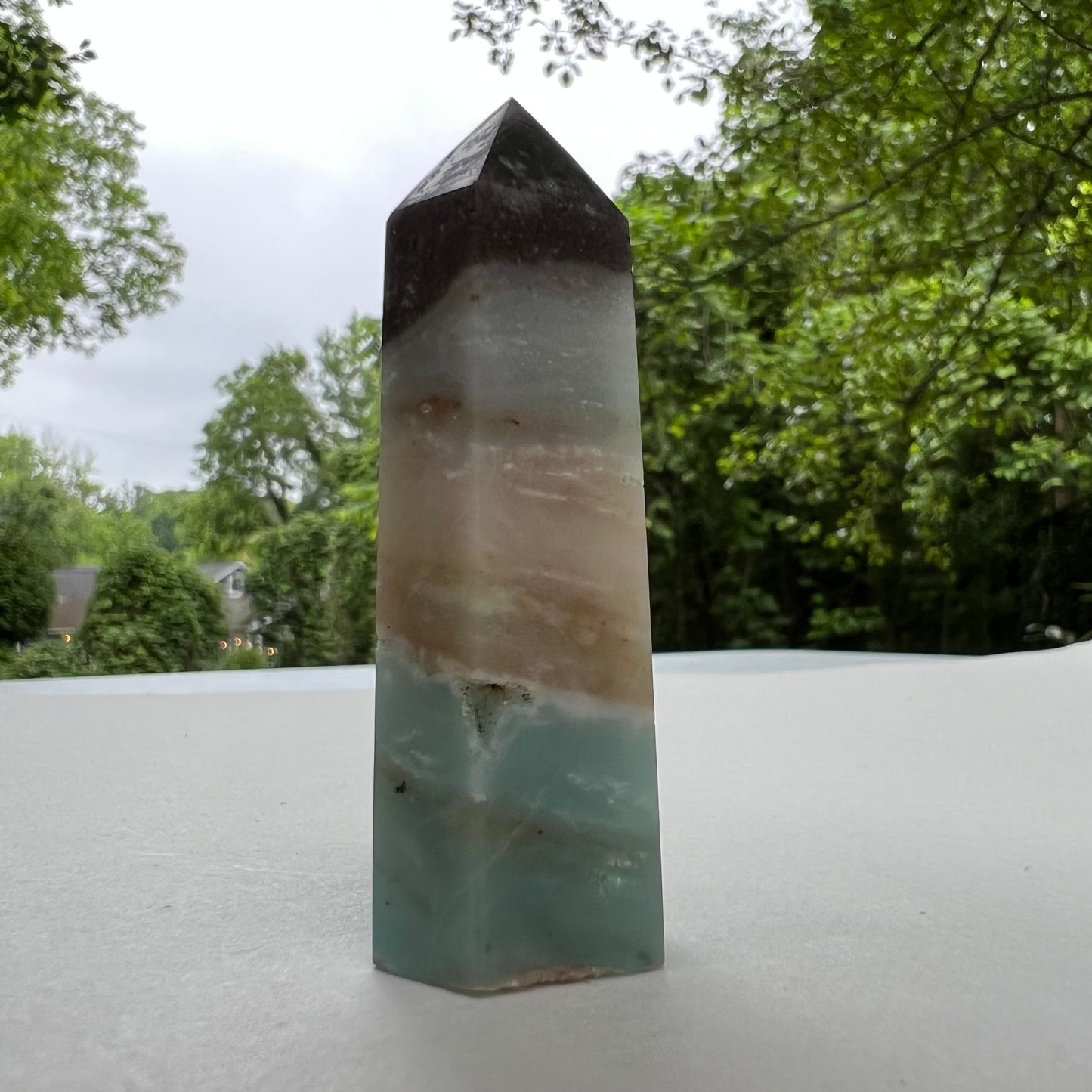 Amazonite Point (#3MTT) - Simply Affinity