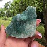 Raw Cubic Fluorite Cluster (#11) - Simply Affinity