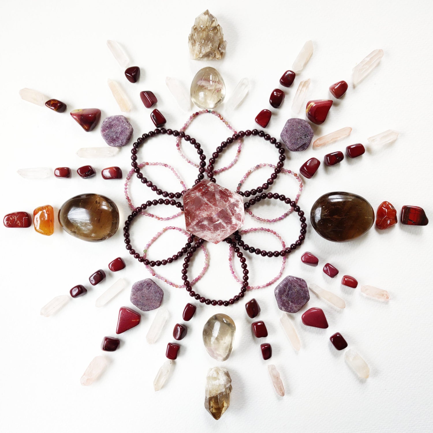 ♈︎Aries-Inspired Crystal Grid