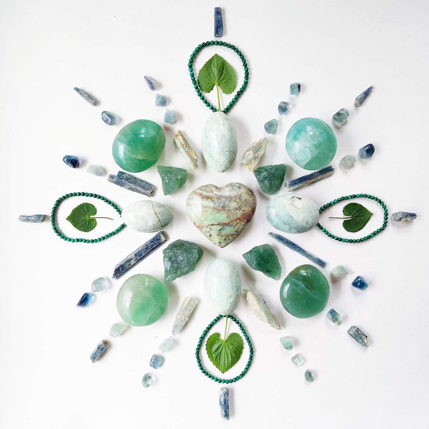 HEART HEALING ❖ Crystal Grid