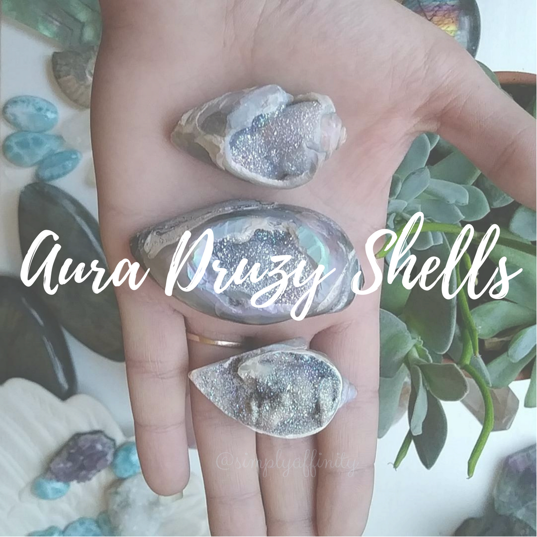 Aura Druzy Shell
