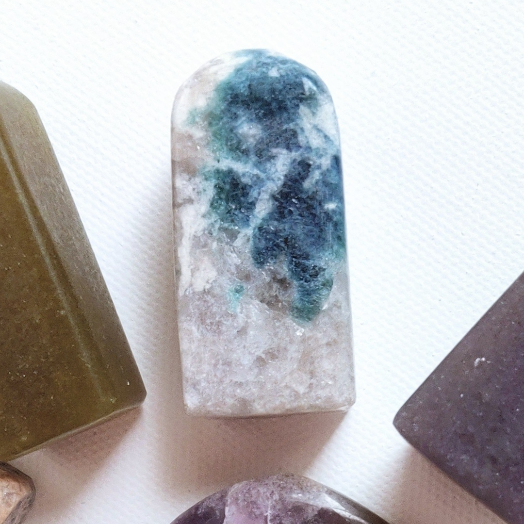 Snowball Euphoralite - Blue Tourmaline