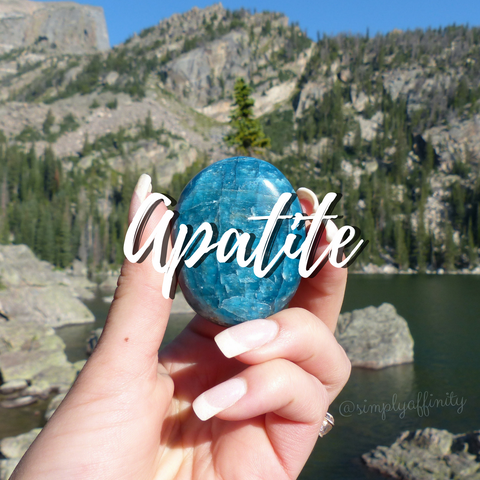 Blue Apatite Collection from Simply Affinity