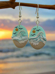 Ocean Wave Earrings