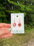 Desert Scene Oval Earrings