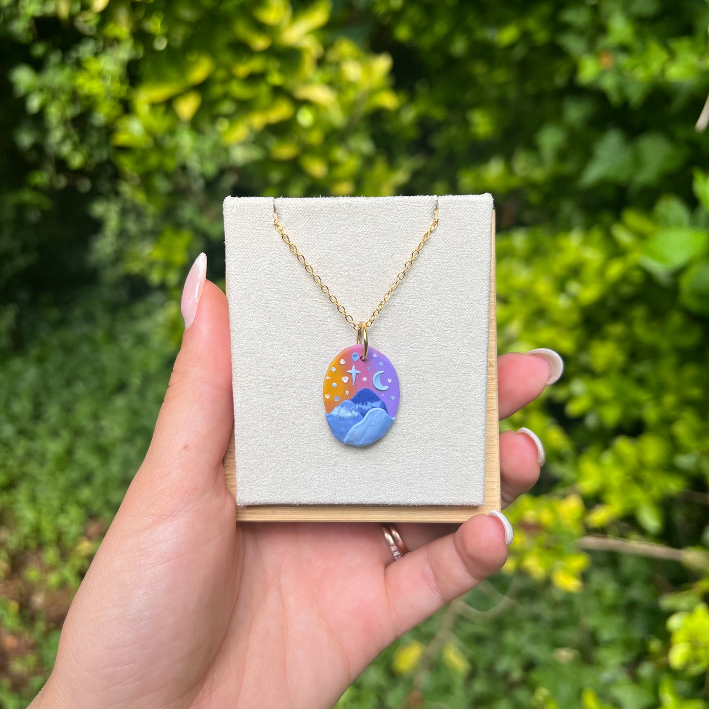 Sunset Mountain Necklace