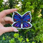 Noir Butterfly Sticker