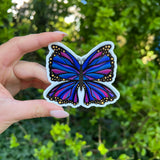 Noir Butterfly Sticker