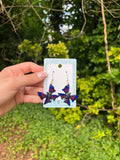 Noir Butterfly Earrings