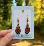 Monarch Butterfly Wing Earrings (#2)