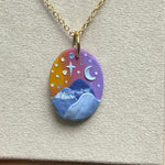 Sunset Mountain Necklace