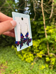 Noir Butterfly Earrings