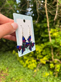 Noir Butterfly Earrings