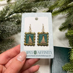 Framed Fern Earrings