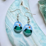 Mountain & Cloud Earrings