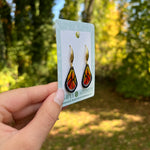 Monarch Butterfly Wing Earrings (#2)