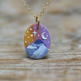 Sunset Mountain Necklace