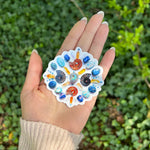 Ammonite Mandala Sticker