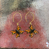 *NEW* Monarch Butterfly Earrings on Golden Arches