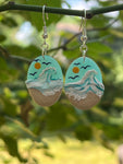 Ocean Wave Earrings