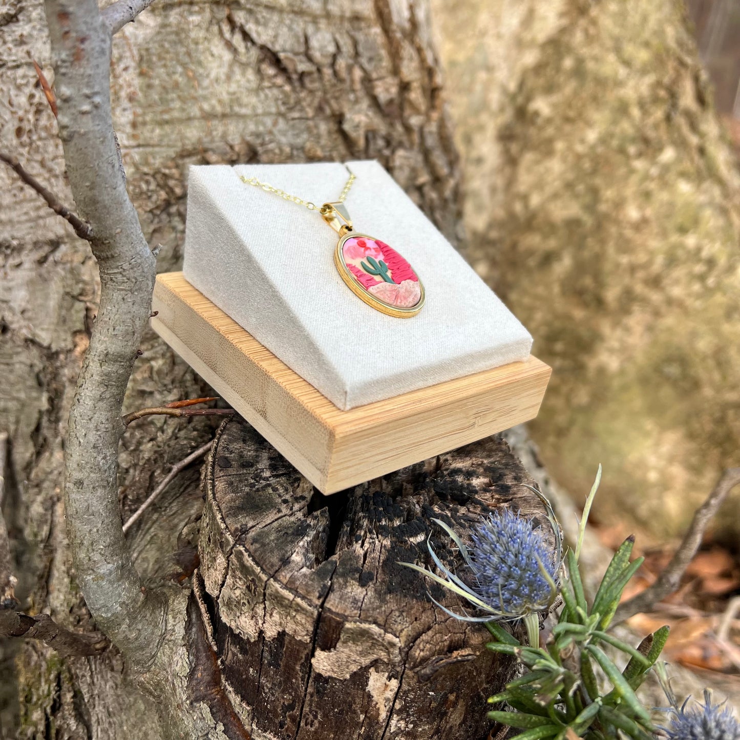 Desert Scene Necklace