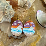 Ocean Wave Earrings