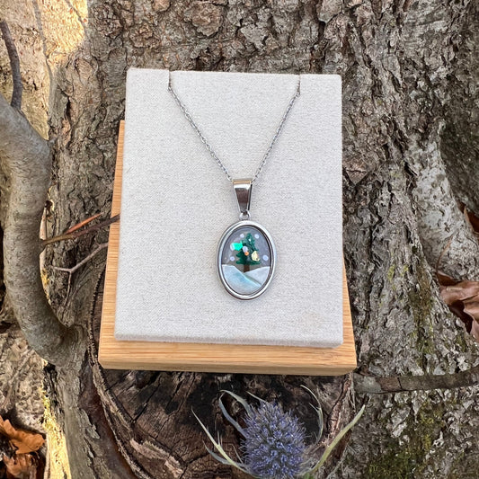 Snow Globe Necklace