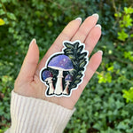 Cosmic Mushrooms Sticker