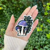 Cosmic Mushrooms Sticker