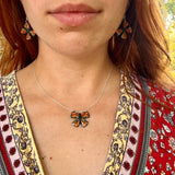 Monarch Butterfly Earrings (OOAK)