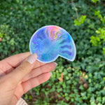 Holographic Ammonite Sticker