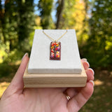 Framed Autumn Tree Necklace