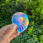 Holographic Ammonite Sticker